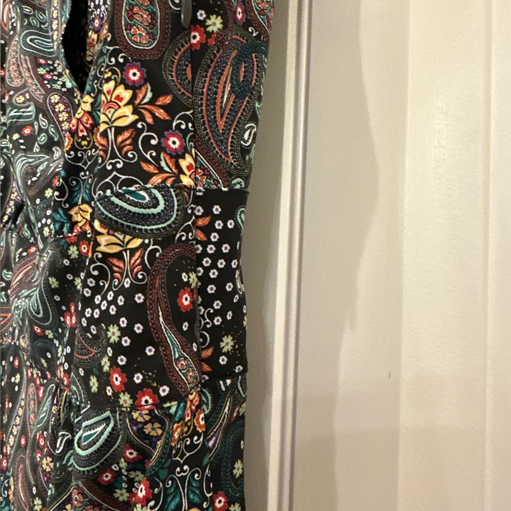 Athleta Dahlia Paisley Sleeveless Dress - 6 - Picture 3 of 13
